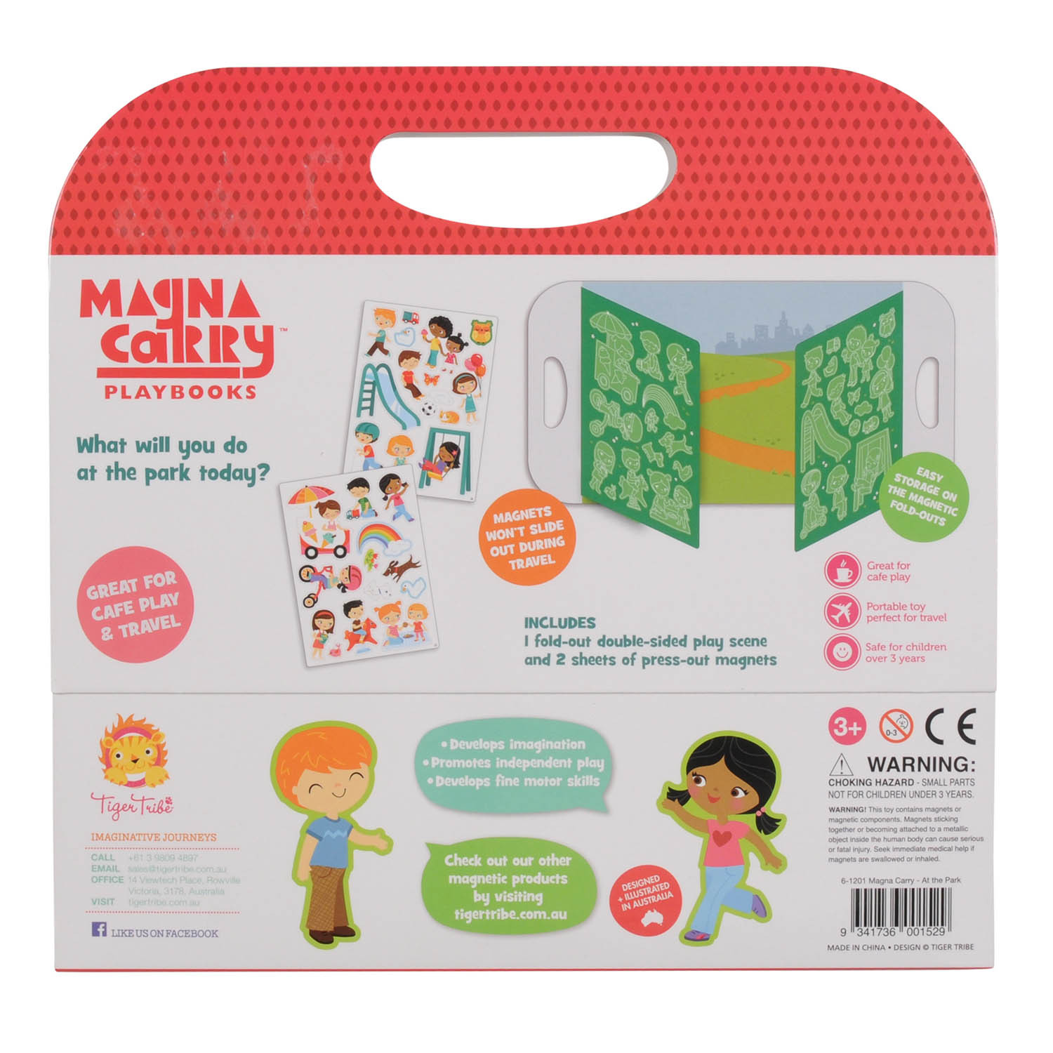 Magna Carry - At the Park ~ Magnetic Sets by Tiger Tribe 3+