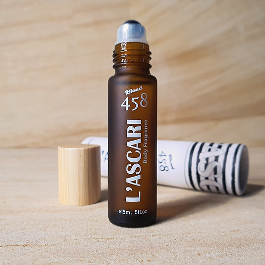 Body Roll On fragrance unisex. blend 458 by L'ascari