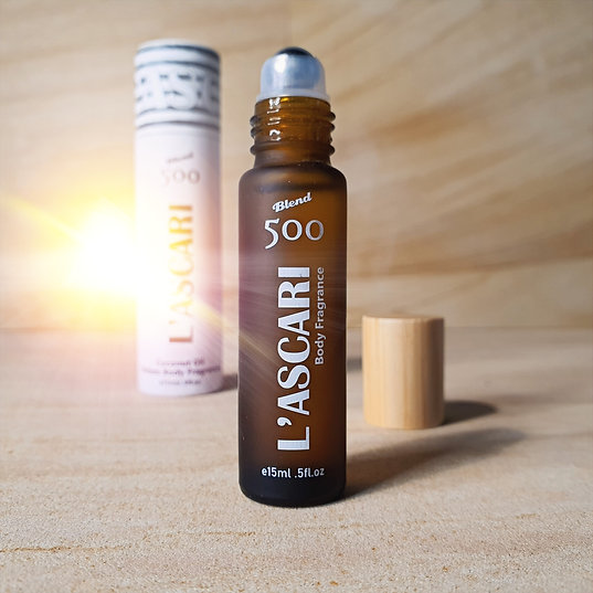 Body Roll On fragrance unisex. blend 500 by L'ascari