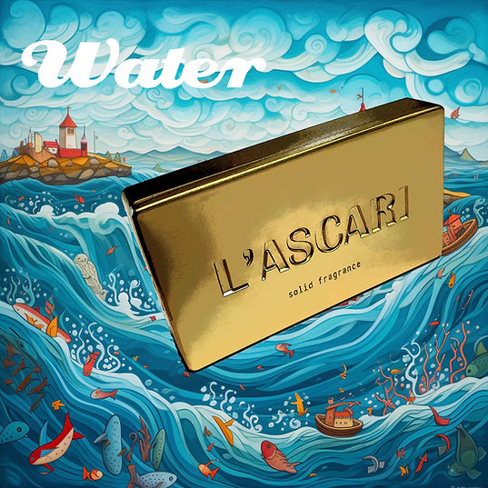 Gold Solid Fragrance Blend Water by L'ascari