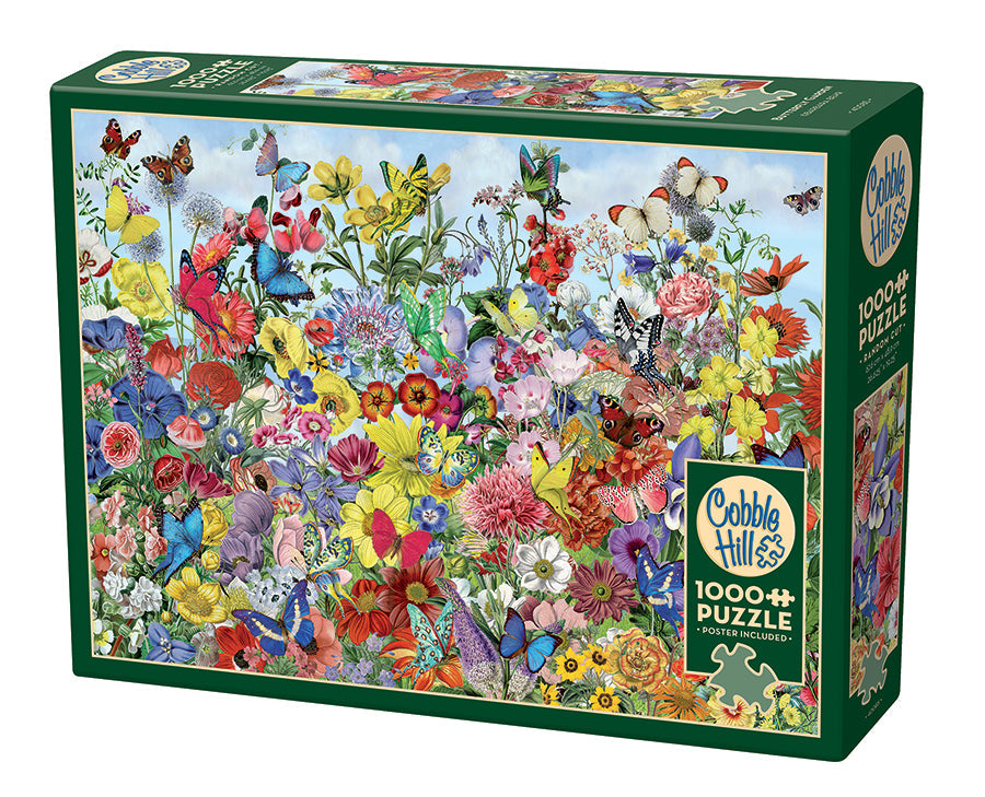 Butterfly Garden 1000pc Jigsaw Puzzle by Cobble Hill