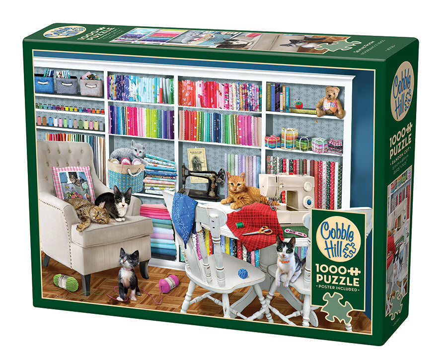 Sewing room 1000pc Jigsaw Puzzle by Cobble Hill