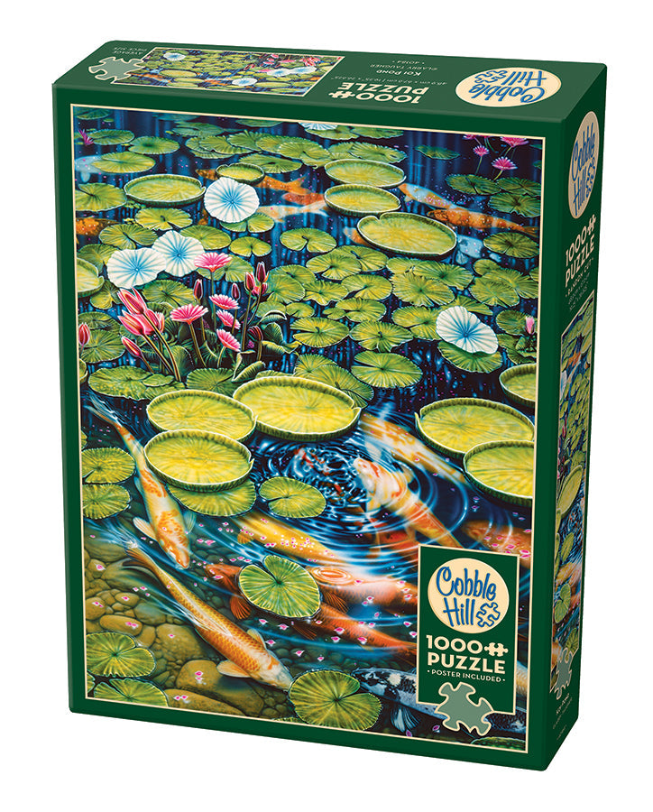 Koi Pond 1000pc Jigsaw Puzzle by Cobble Hill
