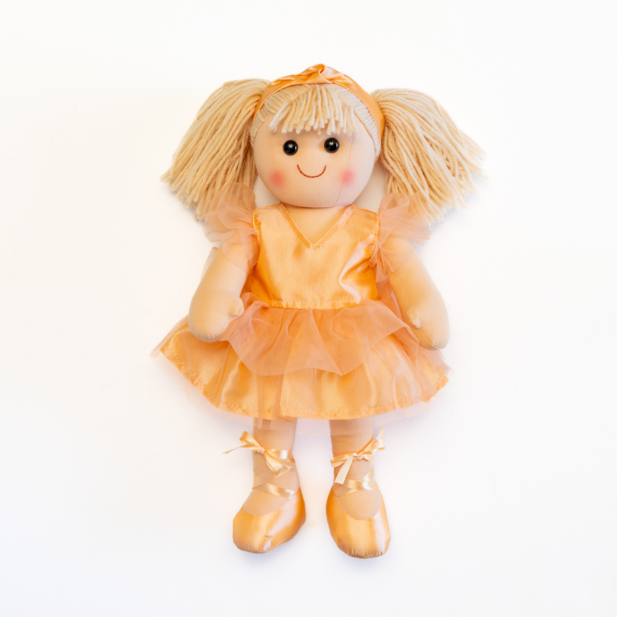 Doll ~ Amber Peach Ballet Doll~ Hopscotch Collectibles