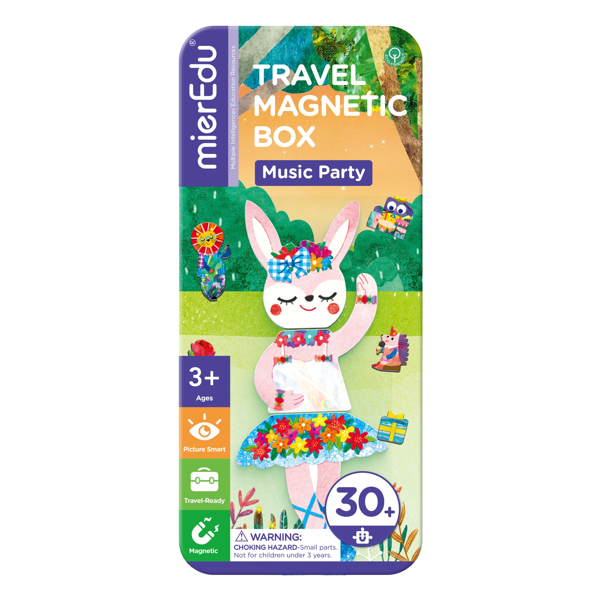 Travel Magnetic Box - ANIMAL MUSIC - meirEdu