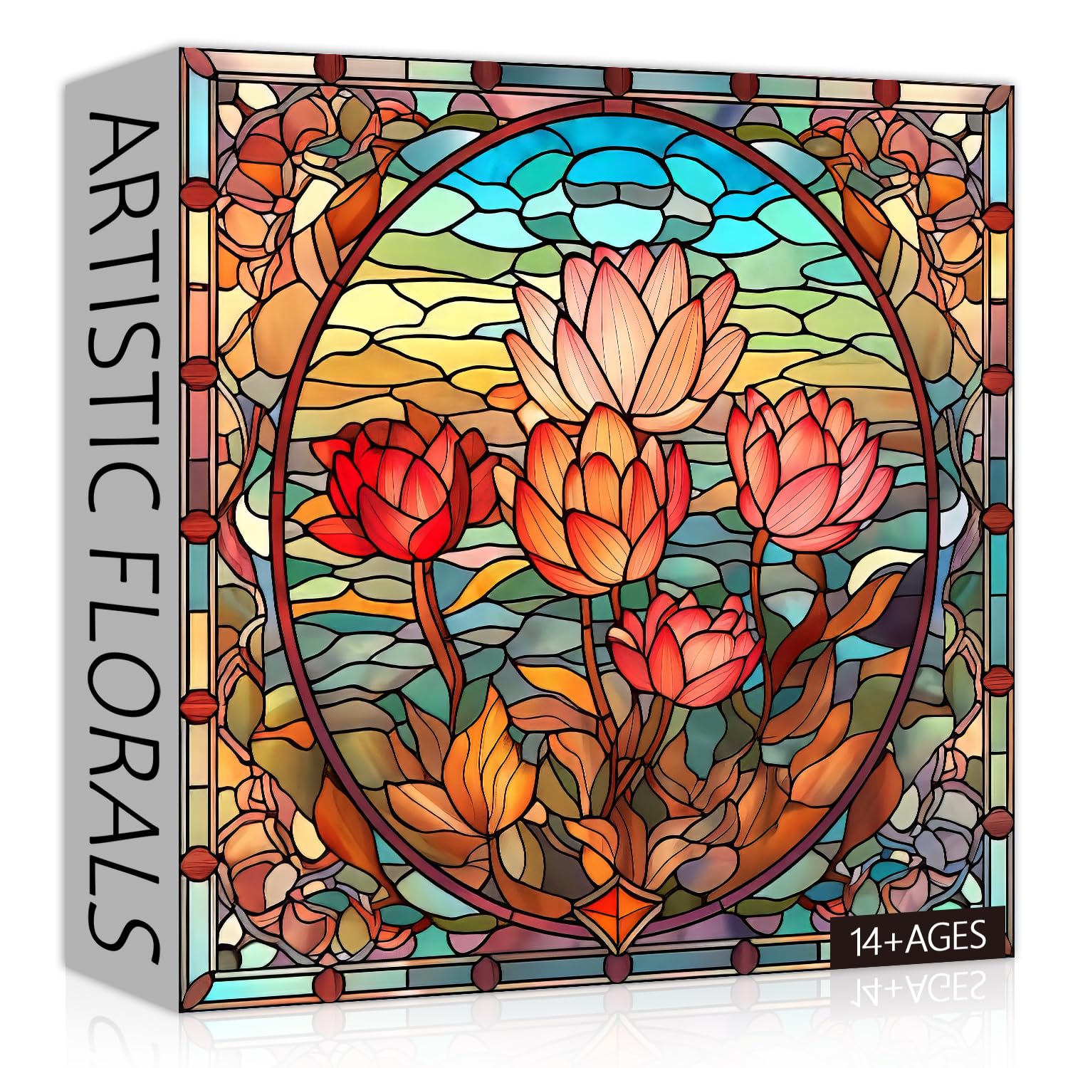 Artistic Florals Jigsaw Puzzle 1000pc by BBoldin