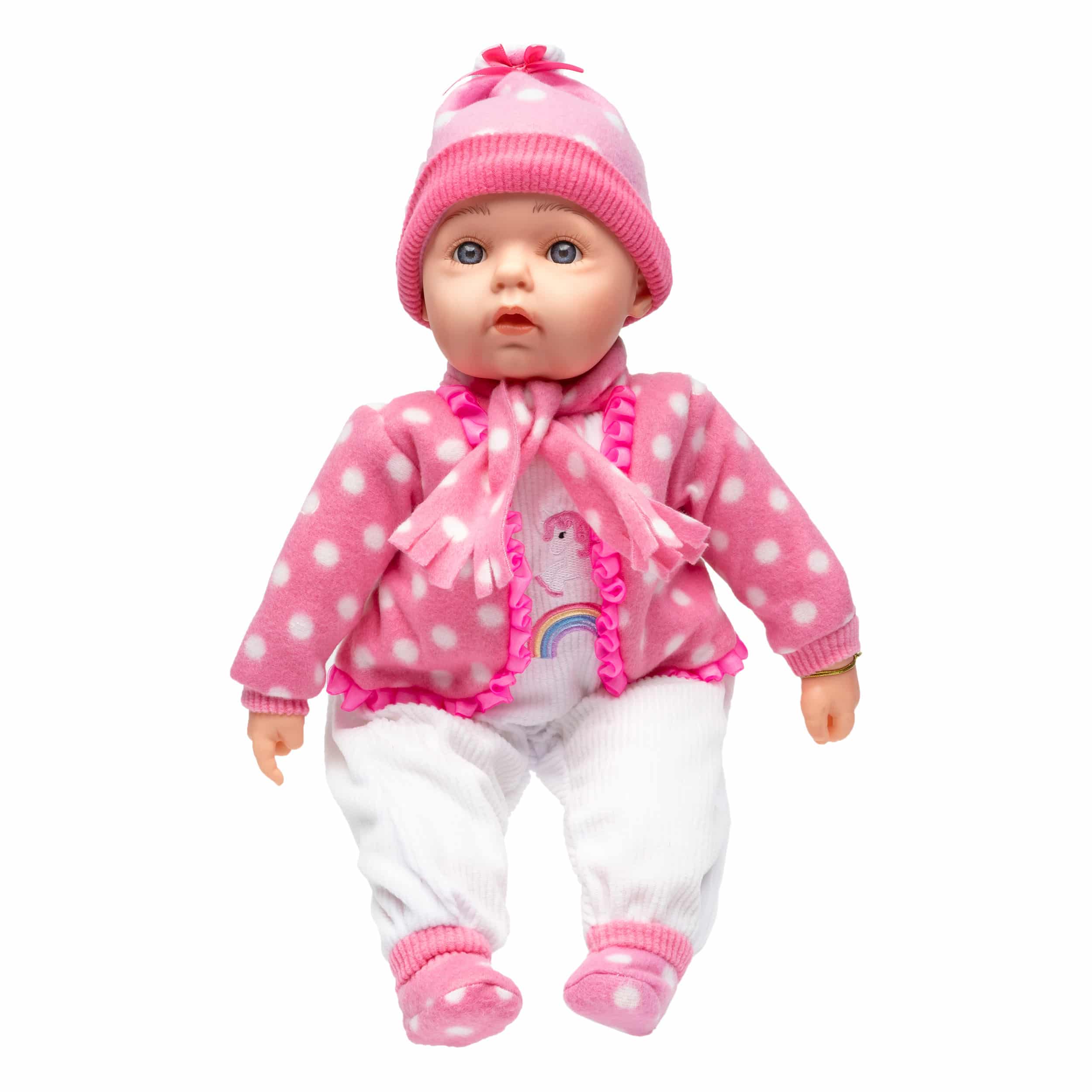 Cotton Candy - Baby Doll Riley - Pink Outfit With Unicorns