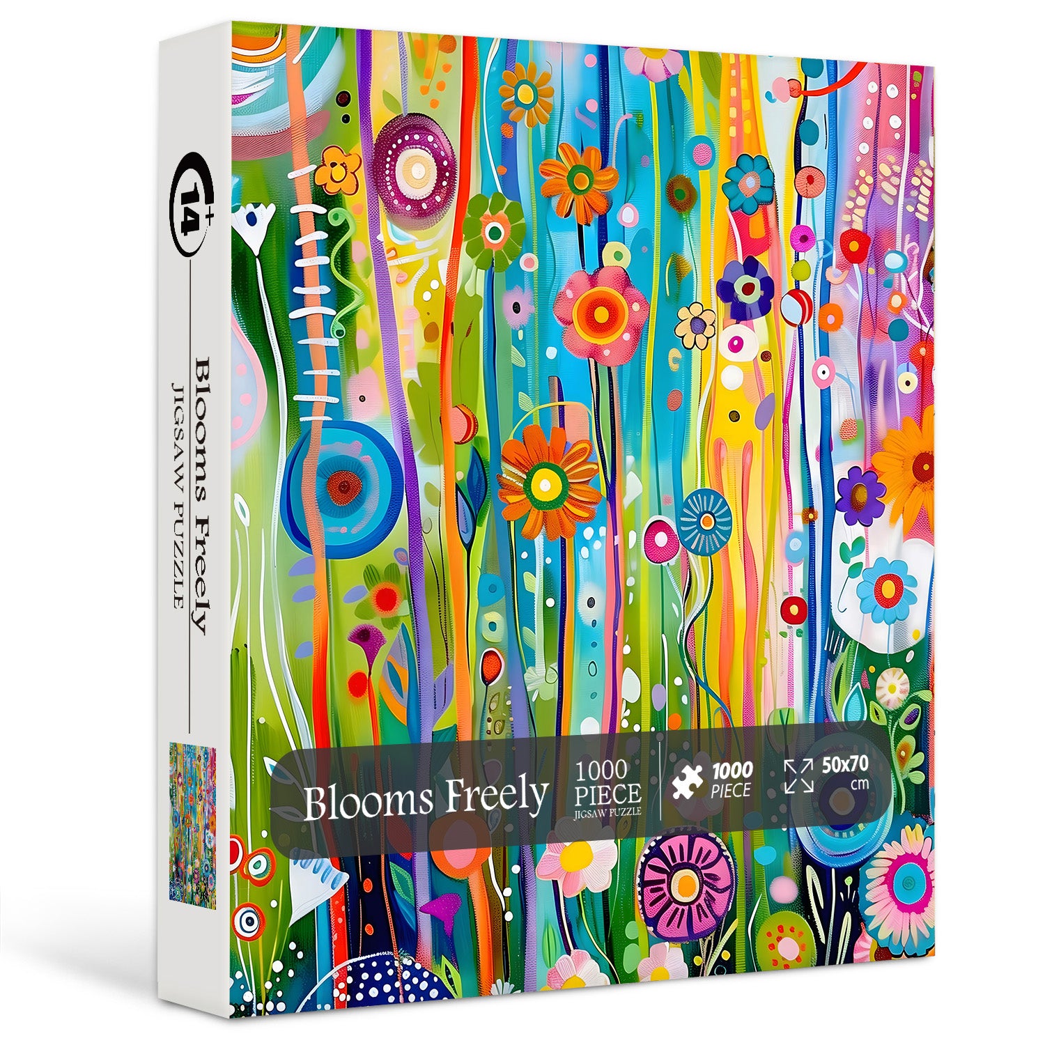 Blooms Freely  Jigsaw Puzzle 1000pc by BBoldin