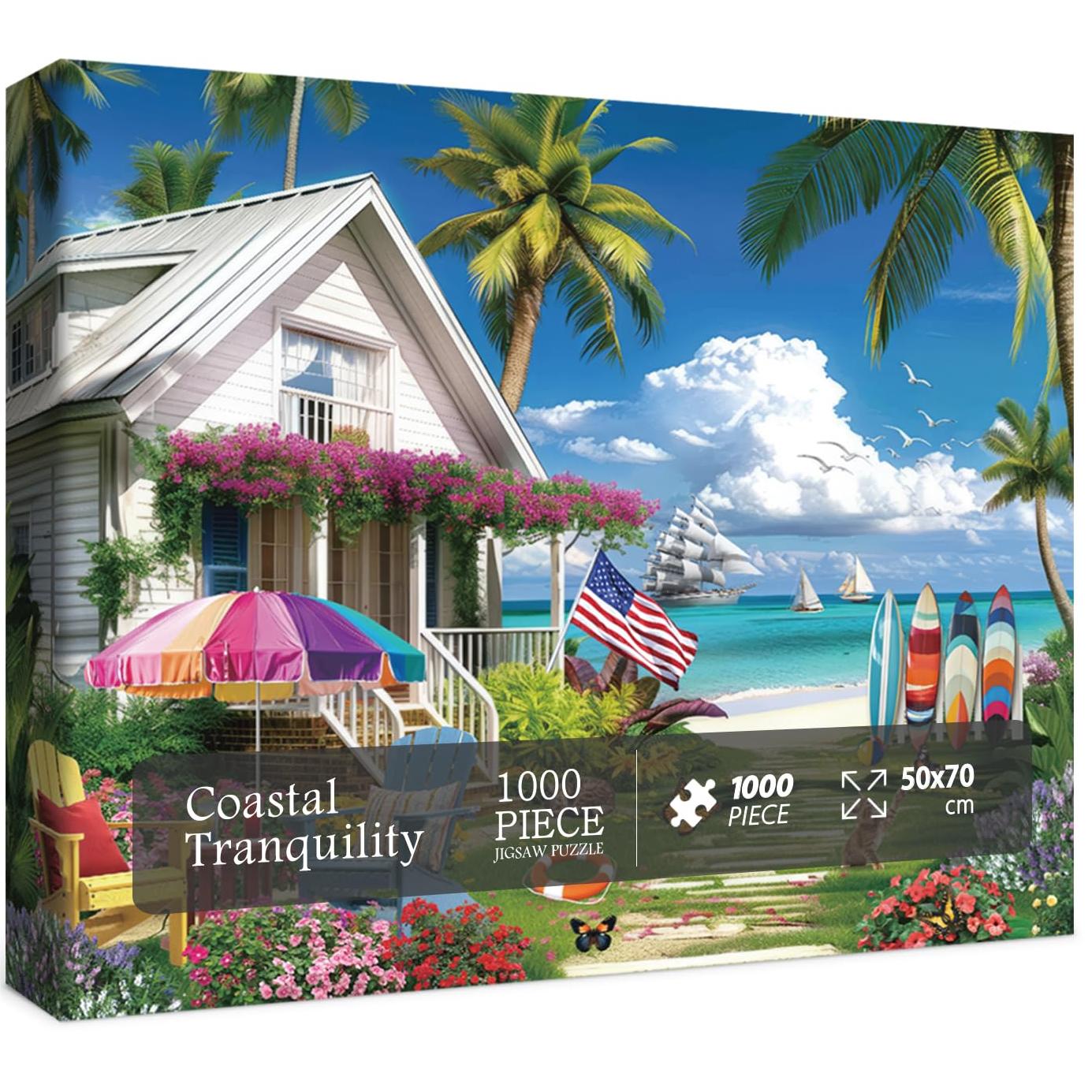 Coastal Tranquility Jigsaw Puzzle 1000pc by Bboldin