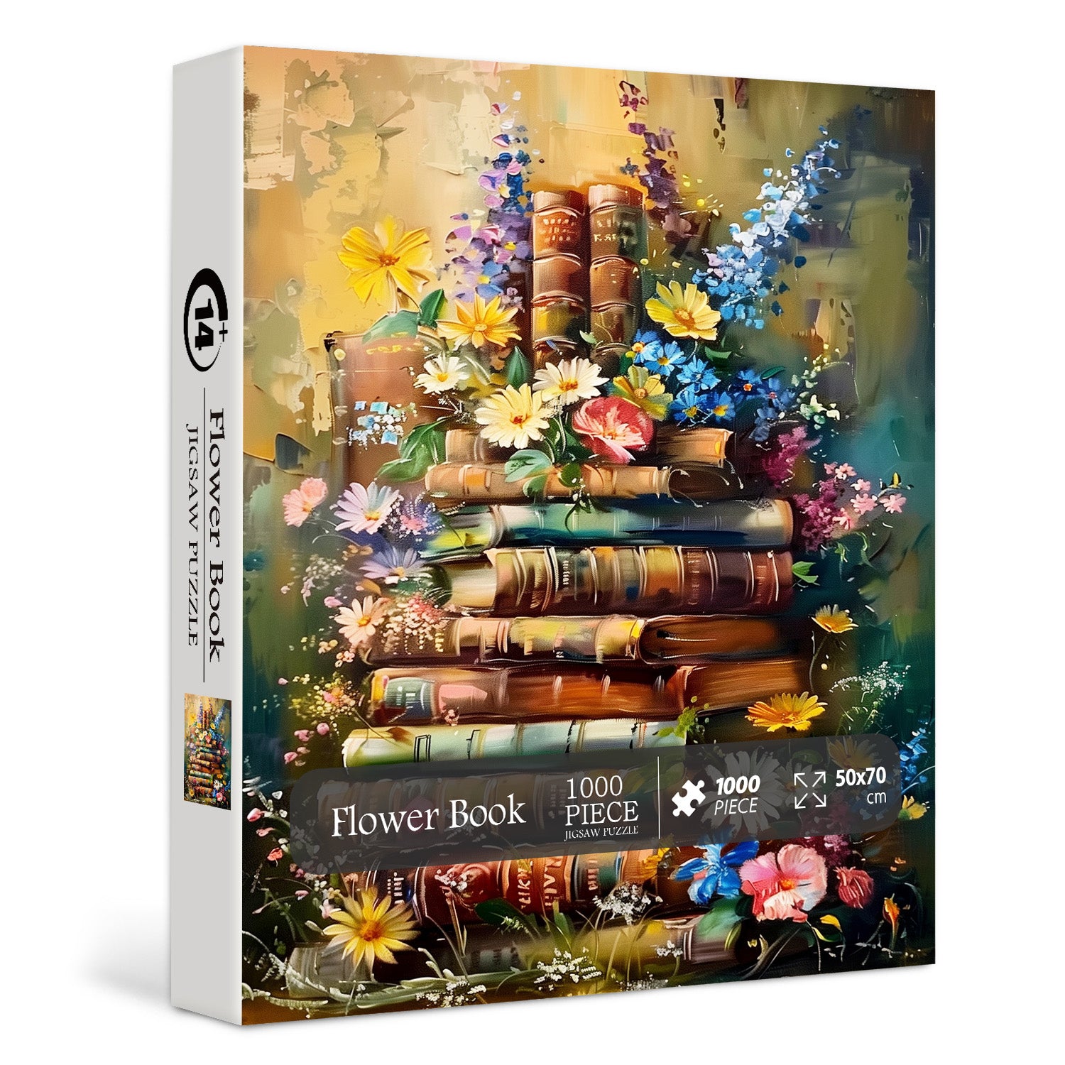 Flower Book Jigsaw Puzzle 1000pc by Bboldin