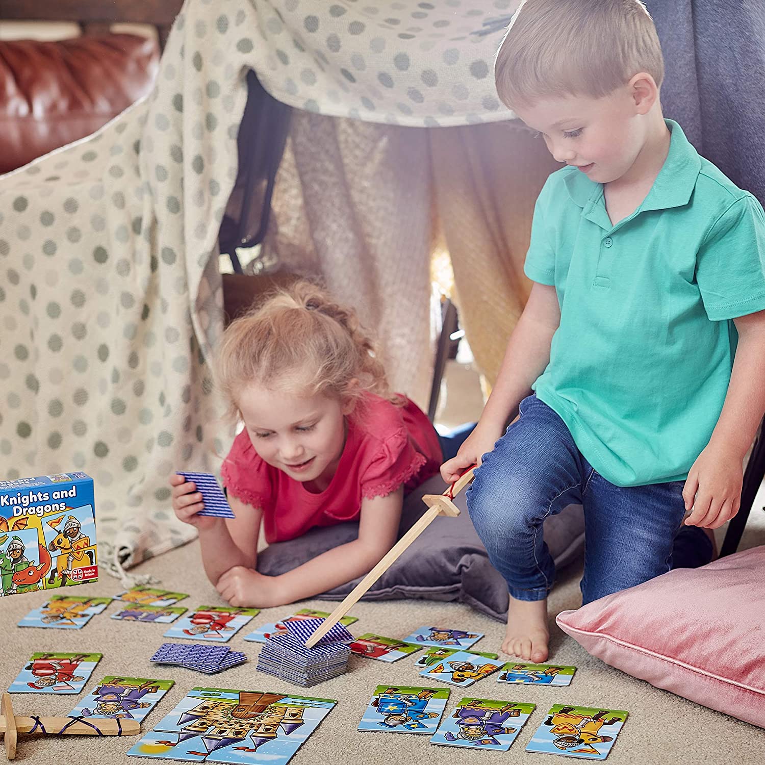 Knights and Dragons by Orchard Toys 4+