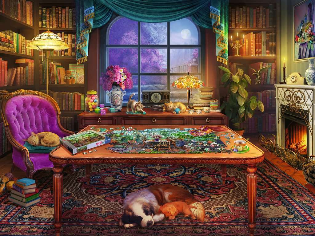 Puzzlers Place Jigsaw Puzzle 750pc Large Format - Ravensburger 