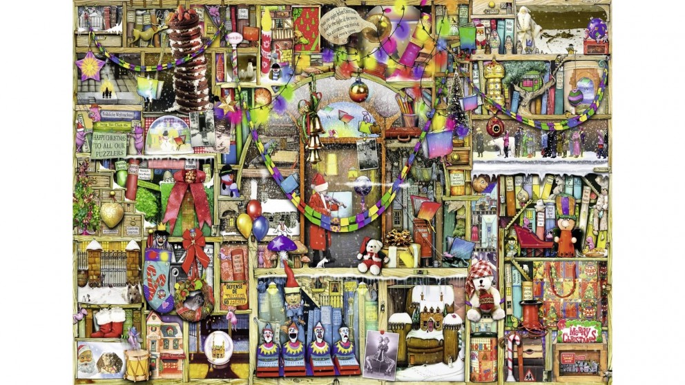  Ravensburger Colin Thompson - The Christmas Cupboard Jigsaw Puzzle 1000pc