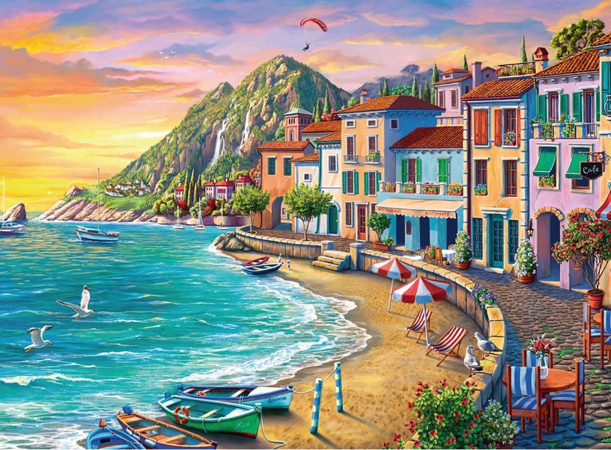 Romantic Sunset Jigsaw Puzzle 750pc Large Format by Ravensburger 