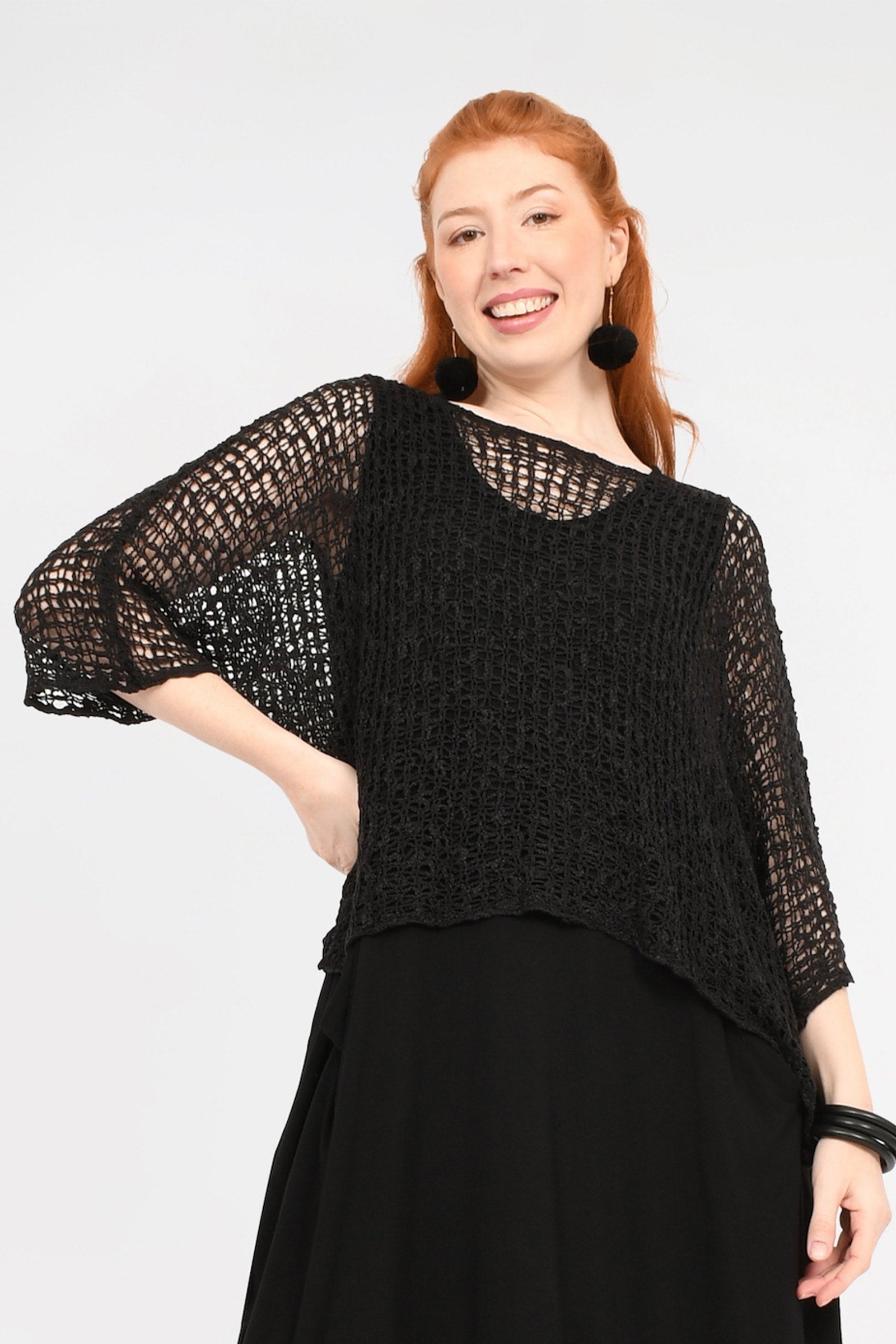 Black Popcorn Over Top ~ Keshet Design