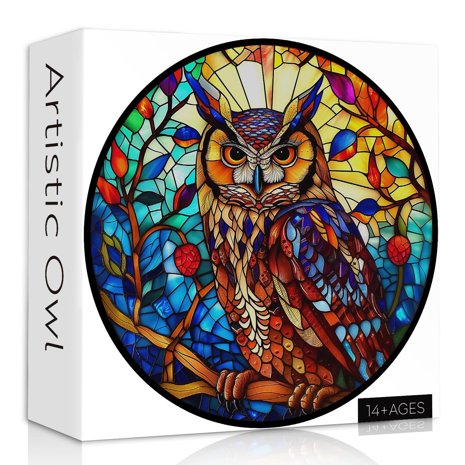 Artistic Owl Jigsaw Puzzle 1000pc by BBoldin