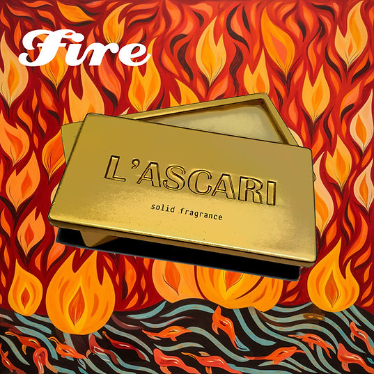 Gold Solid Fragrance Blend Fire by L'ascari