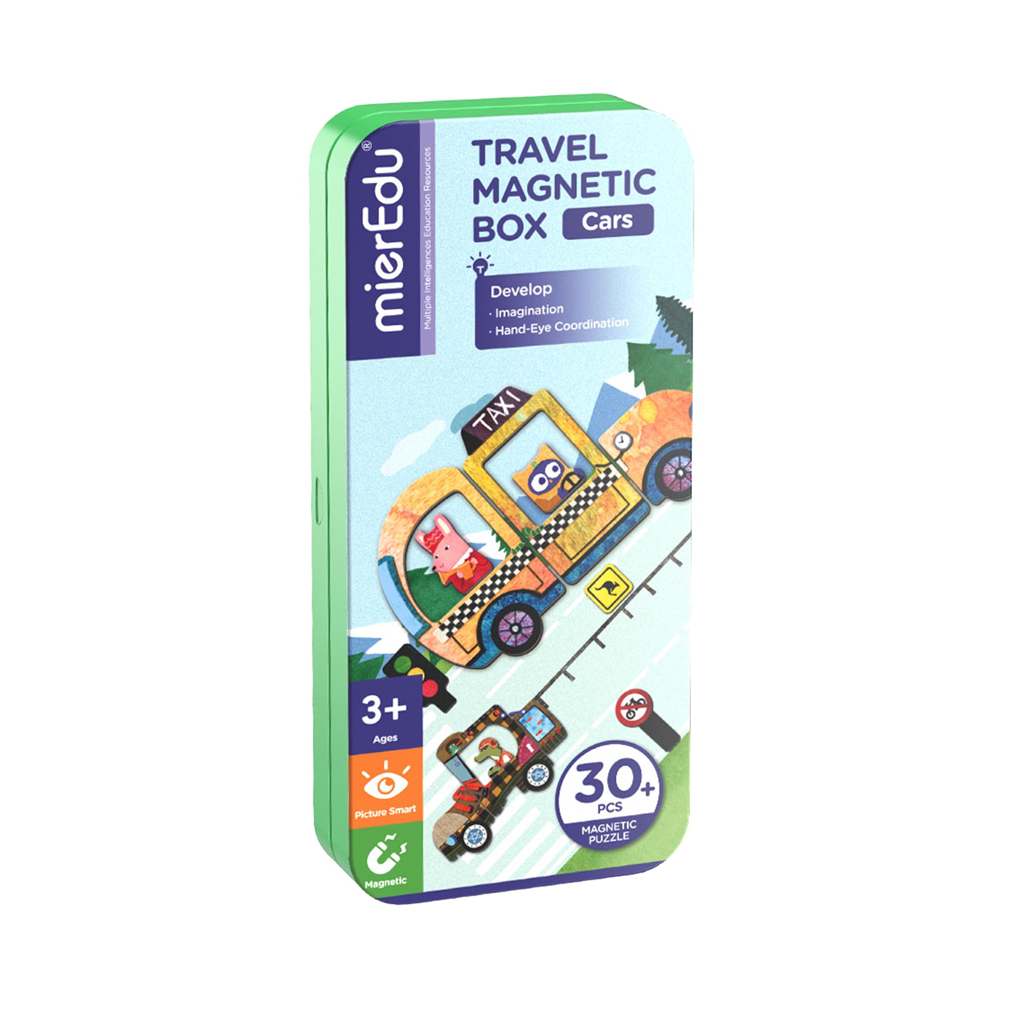 Travel Magnetic Box - CARS - meirEdu