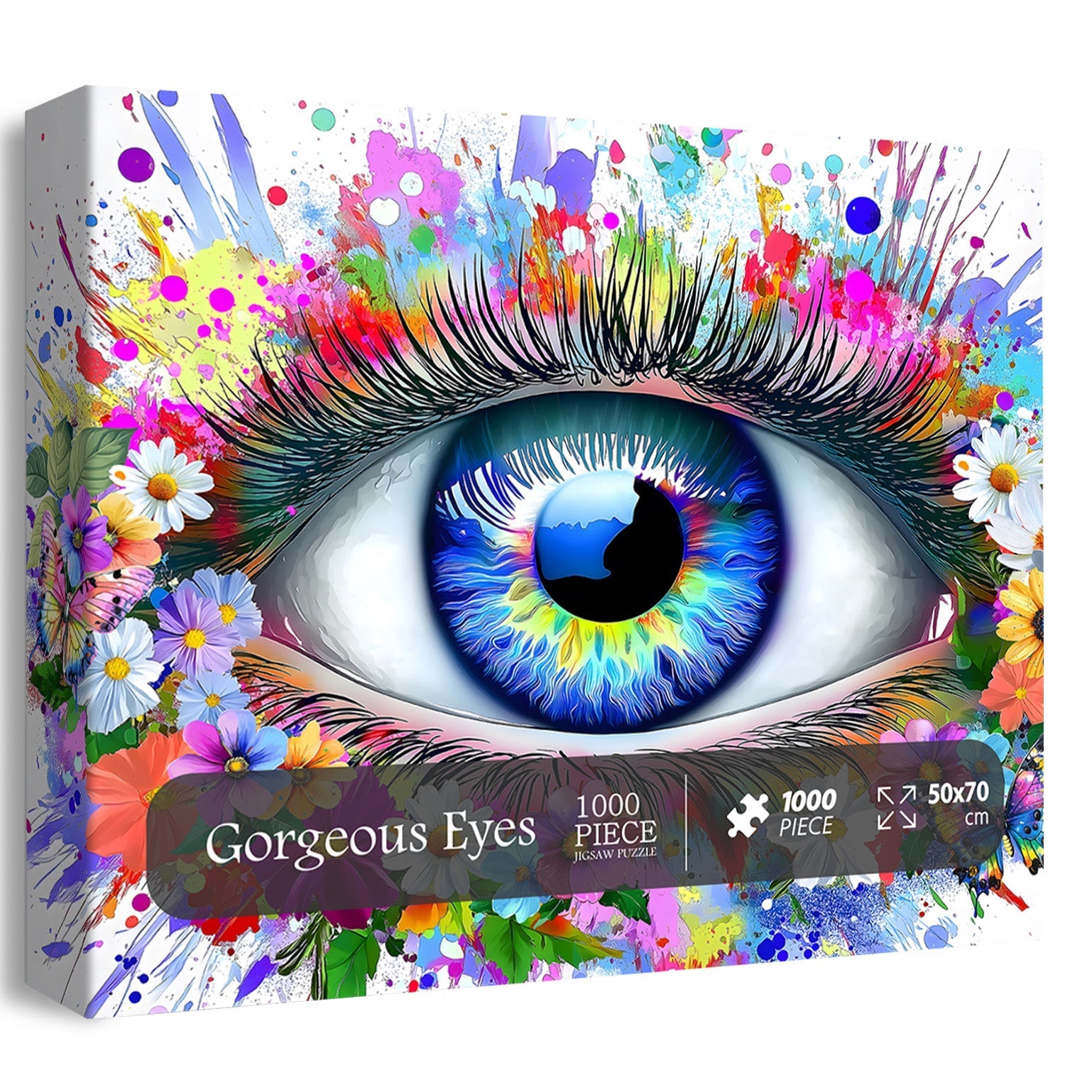 Gorgeous Eyes Jigsaw Puzzle 1000pc by BBoldin