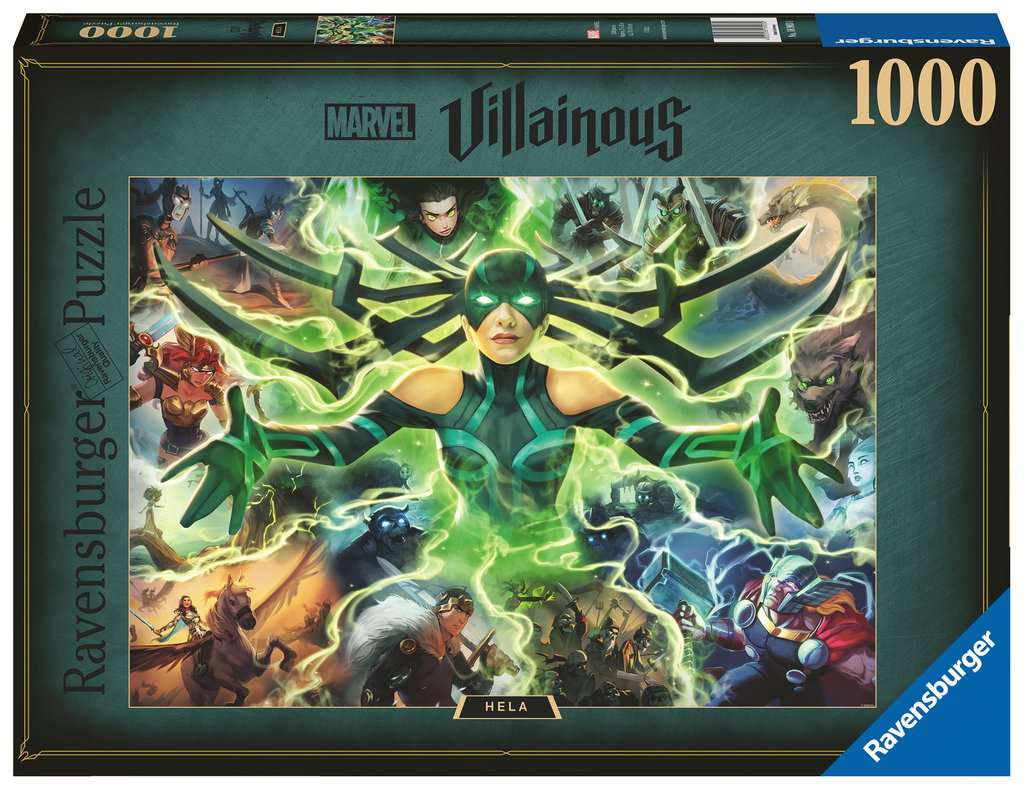 Villainous Hela Jigsaw Puzzle 1000pc by Ravensburger