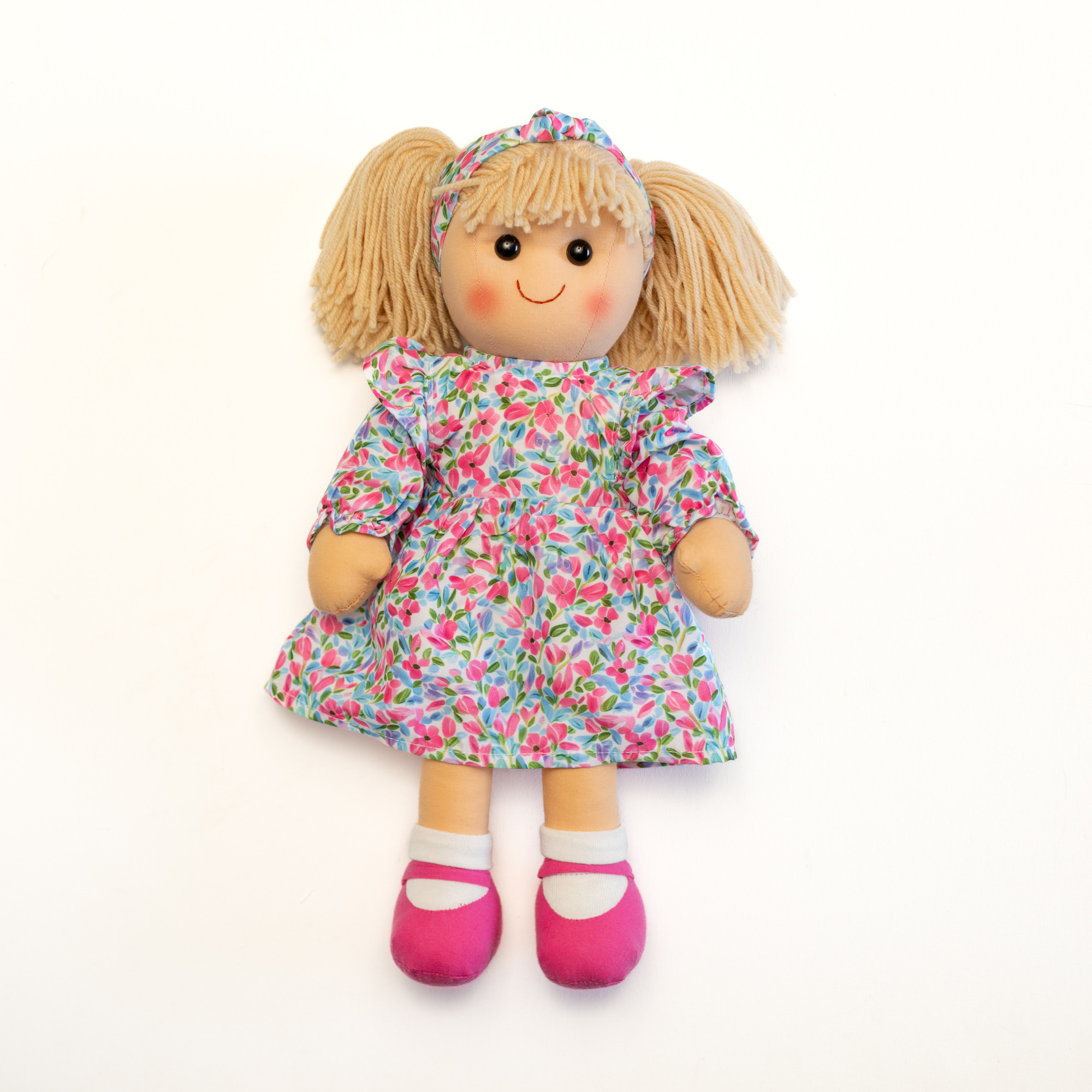 Doll ~ Holly in Floral Dress ~ Hopscotch Collectibles