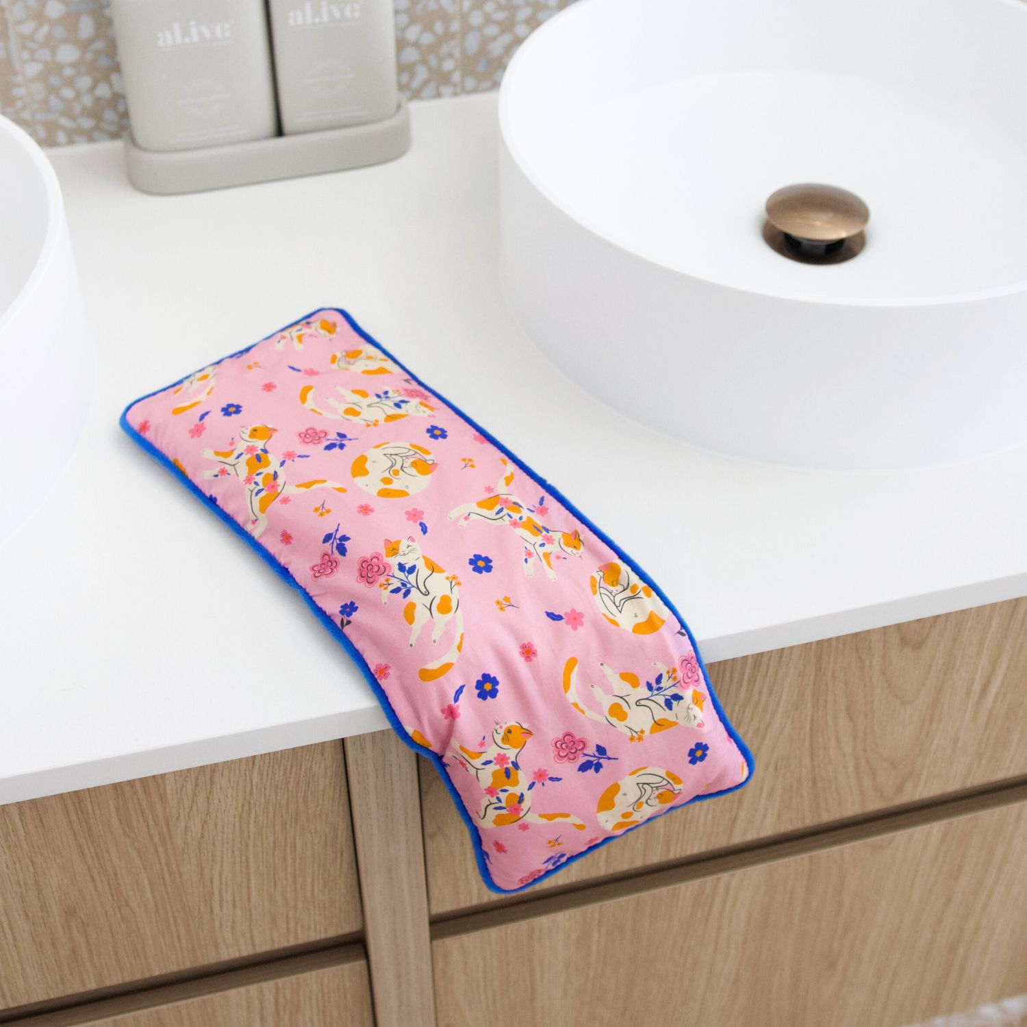 Wellness Plaid Heat Pillow by Splosh