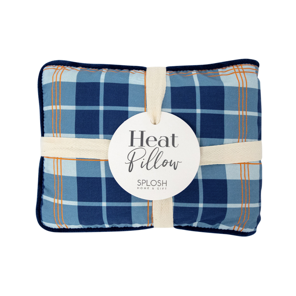Wellness Gingham Heat Pillow by Splosh